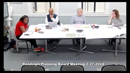 Navigate to Planning Board 2-27-2024