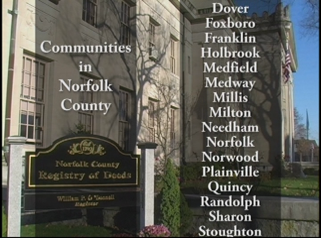 Norfolk County Registry of Deeds 12-9-2011