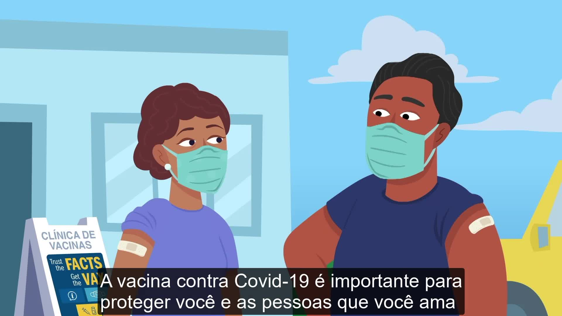 COVID-19 Vaccine – Protect Yourself and Your Loved Ones (Portuguese)
