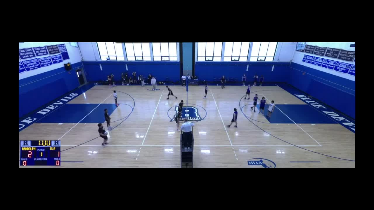 Thumbnail image for RHS Boys Junior Varsity Volleyball vs. Boston Latin 3-31-2023
