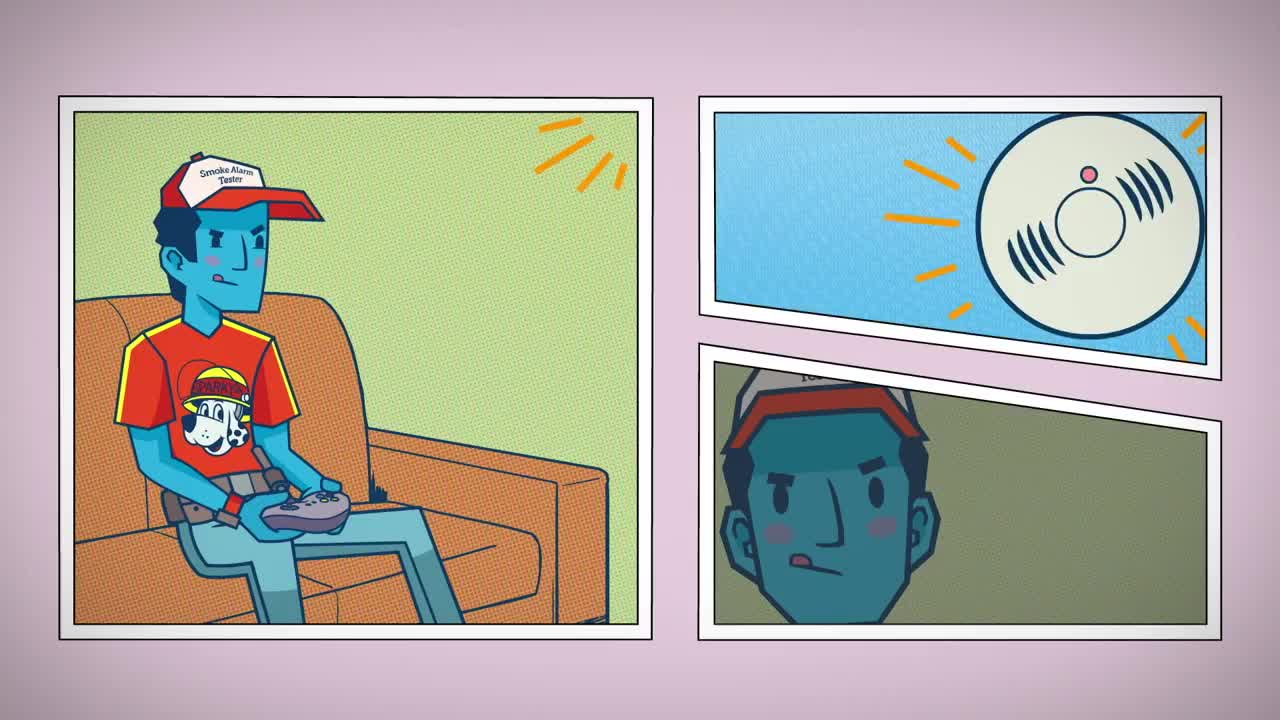 Fire Safety - Listen For A Smoke Alarm PSA