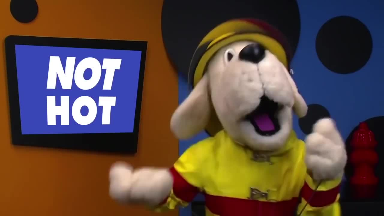 Fire Safety - Sparky Learn Not To Burn PSA