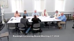 Navigate to Licensing Board 2-7-2024