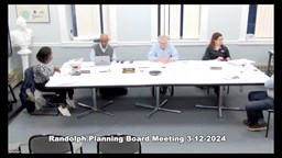 Navigate to Planning Board 3-12-2024