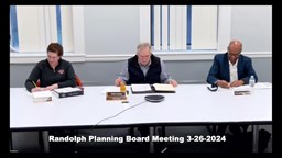 Navigate to Planning Board 3-26-2024