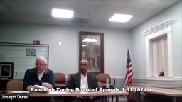 Navigate to Zoning Board of Appeals 1-31-2024