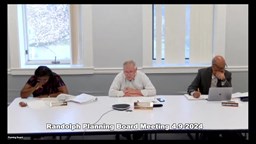 Navigate to Planning Board 4-9-2024