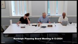 Navigate to Planning Board 8-13-2024