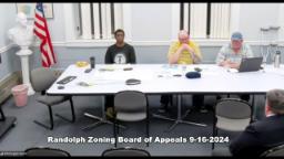 Navigate to Zoning Board of Appeals 9-16-2024