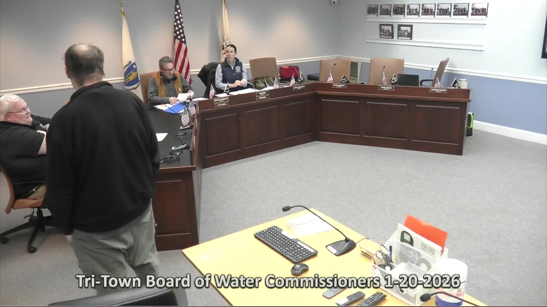 Thumbnail image for TriTown Board of Water Commissioners 1-20-2026