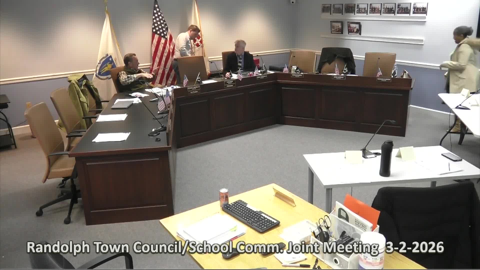 Thumbnail image for Town Council and School Committee Joint Meeting 3-2-2026