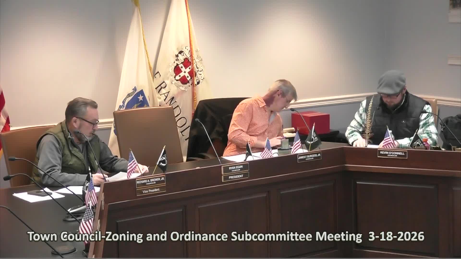 Thumbnail image for Town Council-Zoning and Ordinance Subcommittee 3-18-2026