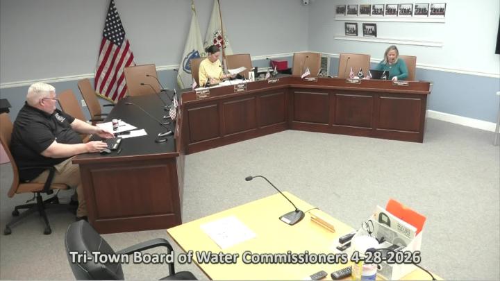 Thumbnail image for TriTown Board of Water Commissioners 4-28-2026
