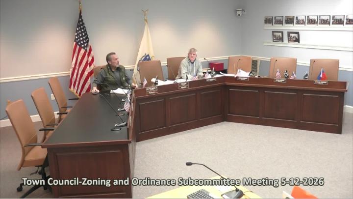 Thumbnail image for Town Council-Zoning and Ordinance Subcommittee 5-12-2026