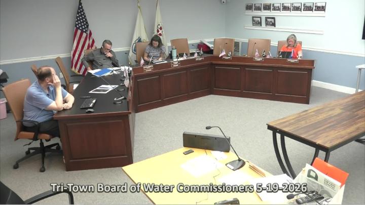 Thumbnail image for TriTown Board of Water Commissioners 5-19-2026