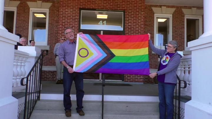 Thumbnail image for Randolph Progress Pride Flag Raising Ceremony 6-1-2026