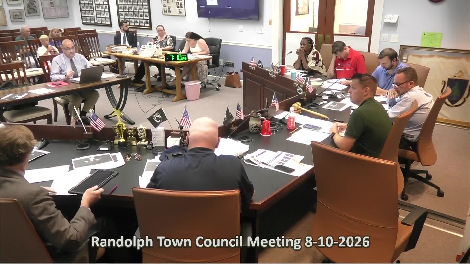 Thumbnail image for Town Council Meeting 8-10-2026