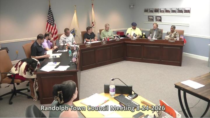 Thumbnail image for Town Council Meeting 8-24-2026