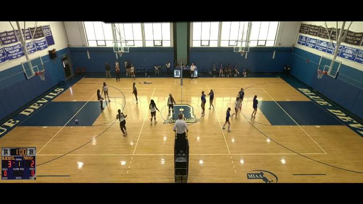 Thumbnail image for RHS Girls Varsity Volleyball vs. New Heights 9-21-2026