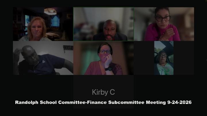 Thumbnail image for School Committee-Finance Subcommittee 9-24-2026