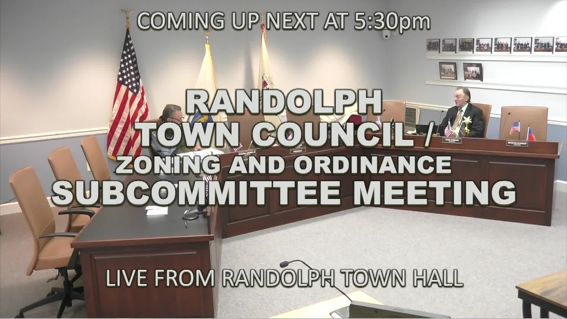 Thumbnail image for Town Council-Zoning and Ordinance Subcommittee 10-5-2026