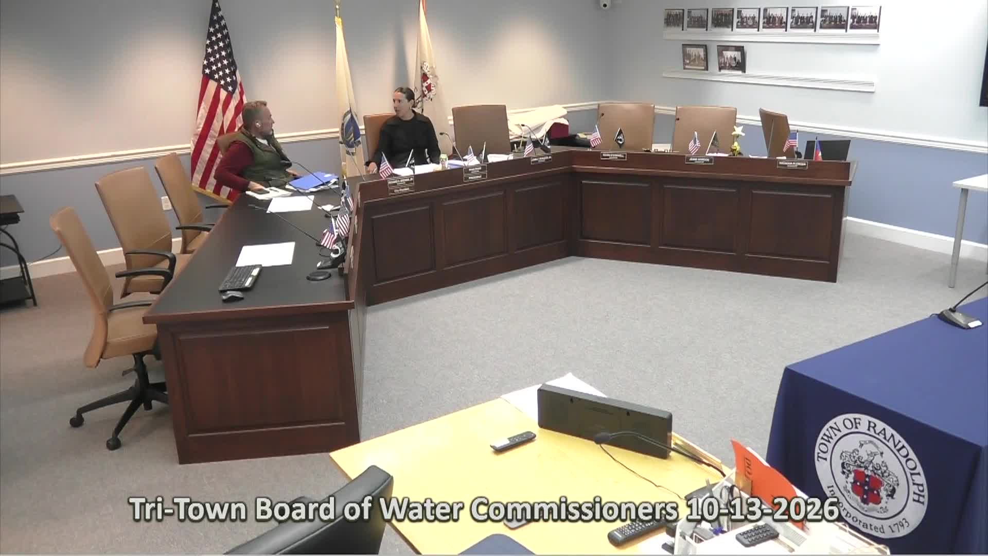 Thumbnail image for TriTown Board of Water Commissioners 10-13-2026